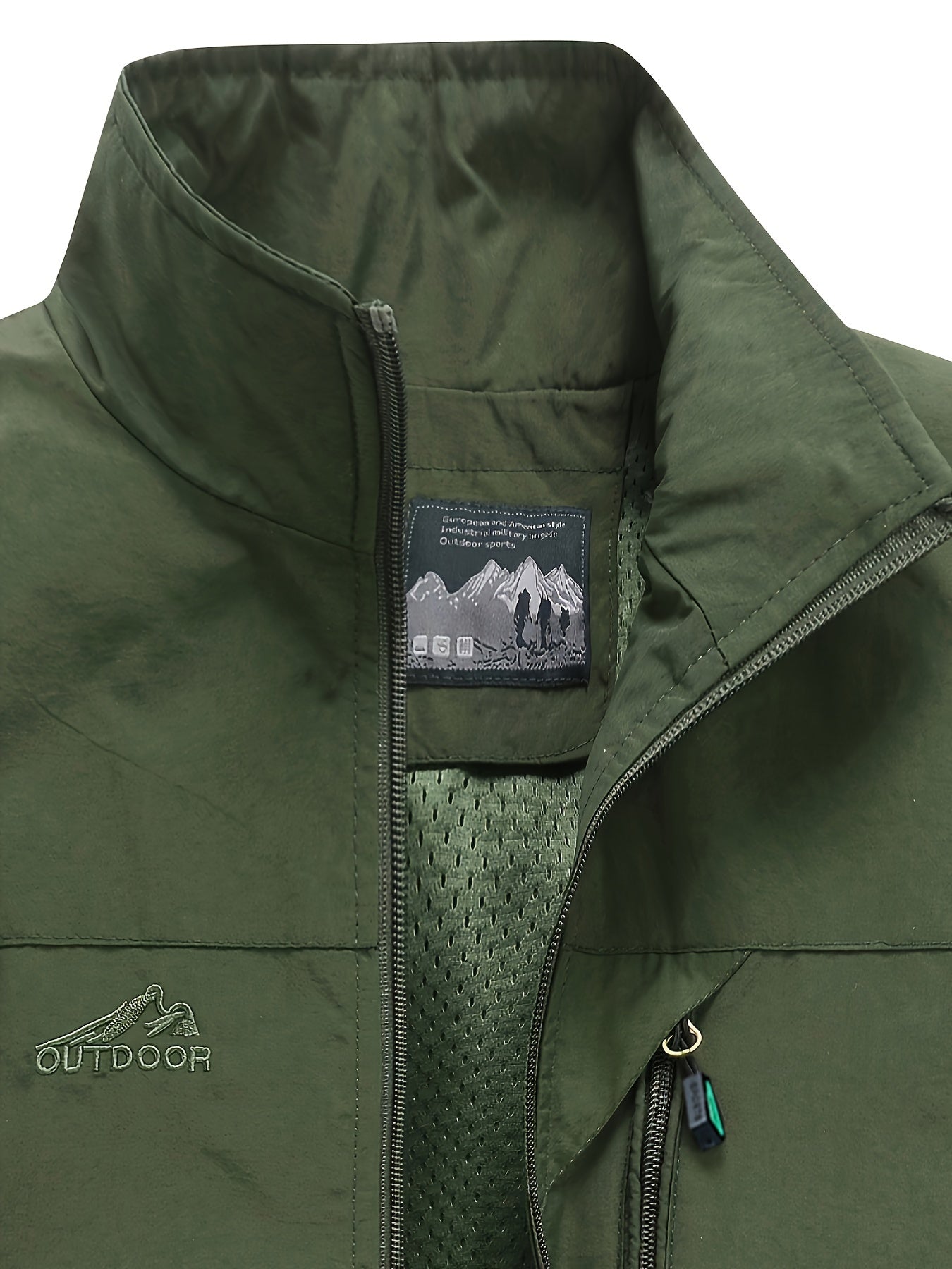 TrailGuard – Lightweight & Durable Zip-Up Outdoor Vest