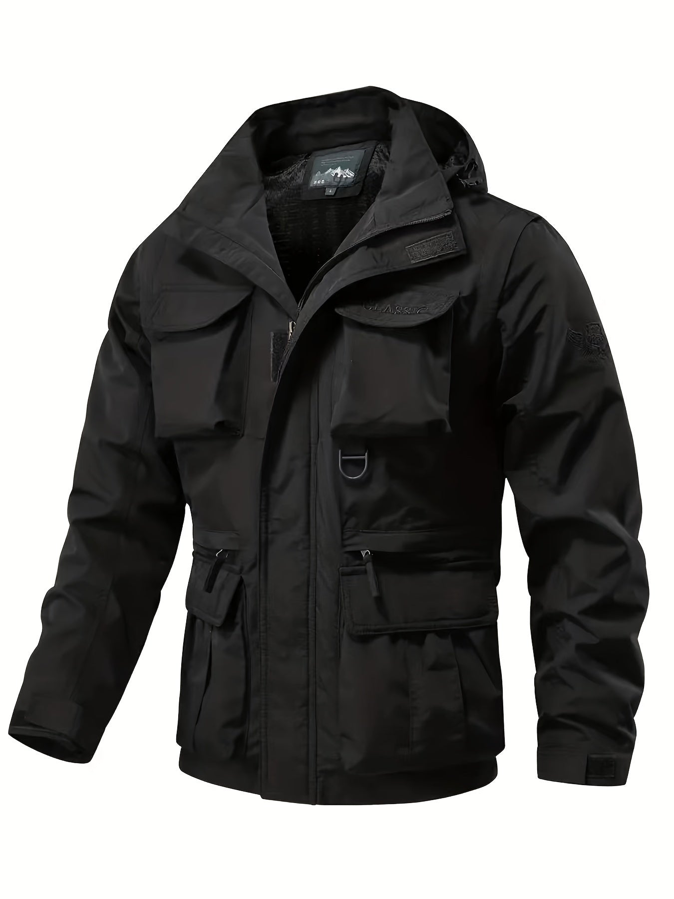 SummitShield – Lightweight & Versatile Windbreaker Jacket with Detachable Hood