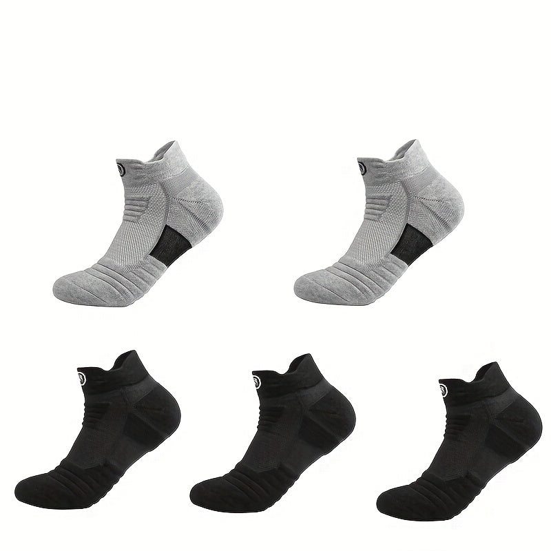 TrailFlex – 5 or 6-Pack Breathable Compression Running Socks for Outdoor Sports & Fitness