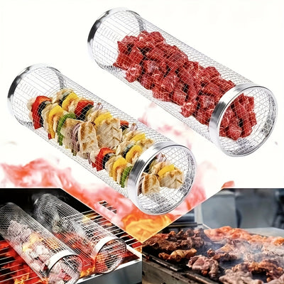 SummitShield – 3-Piece Stainless Steel BBQ Grill Set for Camping & Outdoor Cooking