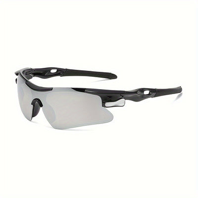 TrailGuard – Windproof Half-Frame Sports Sunglasses for Running & Cycling